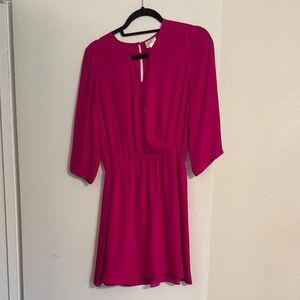 Parker Fuchsia Mini Dress